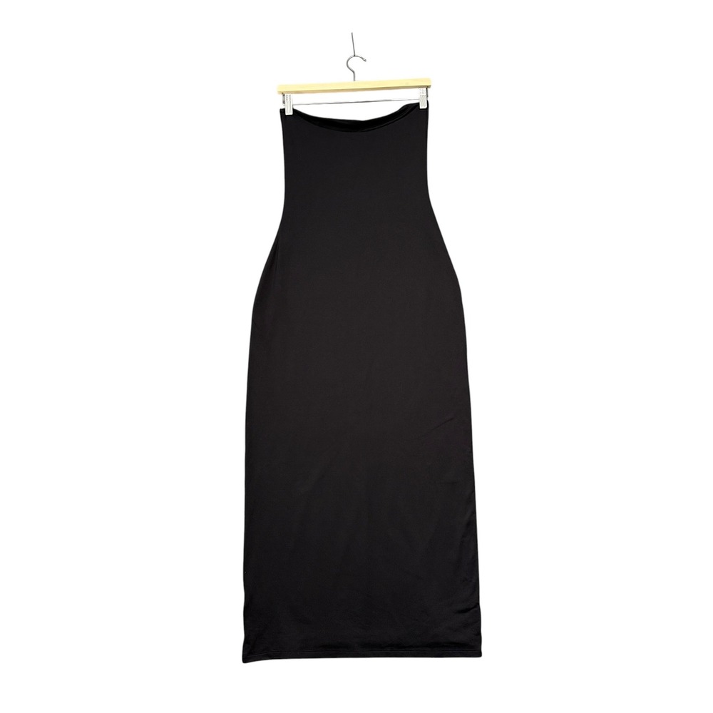 Aritzia | Babaton | Original Contour Enrapture Maxi Tube Dress Black Size L - Picture 6 of 15